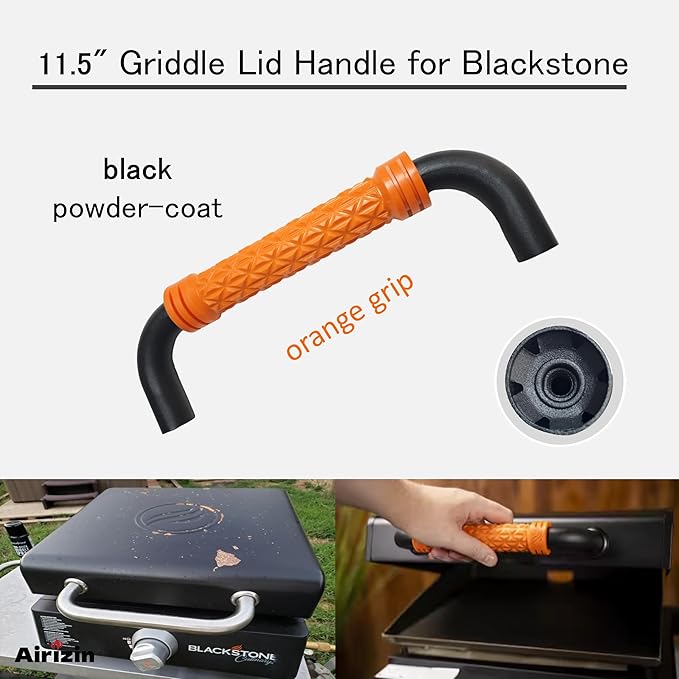 11.5" Griddle Handle Replacement for Blackstone Griddle, for Blackstone Adventure Ready Propane Griddle Lid Handle