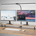 Hensam Desk Lamp for Office Home, 31.5" Desktop Lighting Bar with Gooseneck, Clip on Desk Light with Clamp, Bright Dimmable Table Lamp for Study, Work, Computer, Monitor, Reading