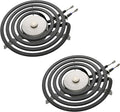 Endurance Pro WB30X31058 4 Turn 6" Oven Range Safety Sense Surface Heat Element 240V 1500W Sensor Replacement for GE AP6833461, 4929234, PS12702985 (Two 6")
