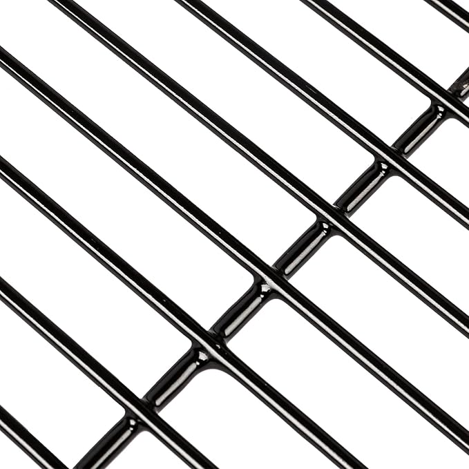 Hisencn Grill Grates Replacement for Dyna-Glo 3-Burner Open Cart Propane DGC310CNP-D, DGC310RNP-D, DGC310BNP-D, 19 3/5 inch Porcelain Coating Steel Cooking Grid