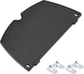 6558 Griddle for Weber Q100 Q120 Q1000 Q1200 Series Grills,Cast Iron Grill Parts for Weber Q100/1000 Series Gas Grills Accessories,12.6" x 8.6" Cooking Griddle for Webbr