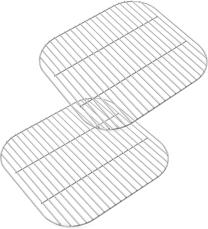 Outspark Cooking Grid for Americana 3000-4000 Series Charcoal Grills Walk-A-Bout, Swinger, Sizzler Grill Grates Replacement Parts for Outdoor Grilling,2 Pack