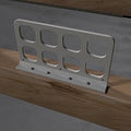 10PCS Cable Chase,Wire Bracket,Cable Support Bracket,Cable Box,for Wire and Cable Management Devices,Grey