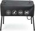 QuliMetal Patio Cover for Camp Chef 3 Burner Stove Including Model SPG90b PRO90 Tundra TB90LWG SPG90B TB90LW TB90LWG15, Grill Cover for Camp Chef pro 90X, Heavy Duty, 600D