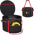 NettyPro Fire Pit Carry Bag Compatible with 19 Inch Outland 893/823/863 & Solo Stove Bonfire 19.5" Propane Firebowl, Fire Pit Carrying Case for Outdoor Camping Portable Fit Ciays Smokeless Gas Firepit
