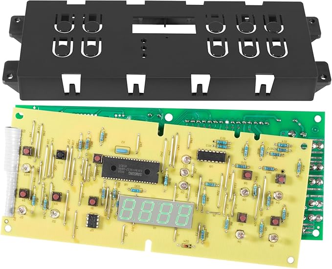 316557118 Range Oven Control Board - Replacement for Kenmore Range Clock Timer 316418208 316557108, 120V, 60 Hz, Electronic Clock/Timer Display