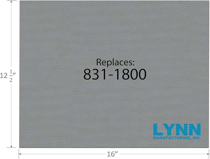 Lynn Manufacturing Replacement Quadrafire Baffle Board, 3100 ACT, 3100-I ACT, 831-1800, 2360A