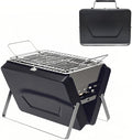PMS Portable Camping Charcoal Grill, Folding Stainless Steel Stove for Outdoor Cooking BBQ Camping Hiking Picnic Backpacking
