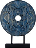 Modern Sculpture Decorative Objects Above Cabinet Decor Kitchen Elegant Home Decor Items Accents for Living Room Centrepieces, Console Table Decorations (Blue)
