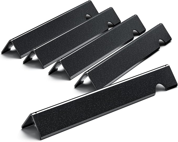 66032 17'' Flavorizer Bars for Weber Genesis II/LX 300 Series, Genesis II E310, E315, E335 (2017 & Newer) Gas Grills, Porcelain Enameled Steel, Replacement Parts for Weber 66795 Flavor Bars