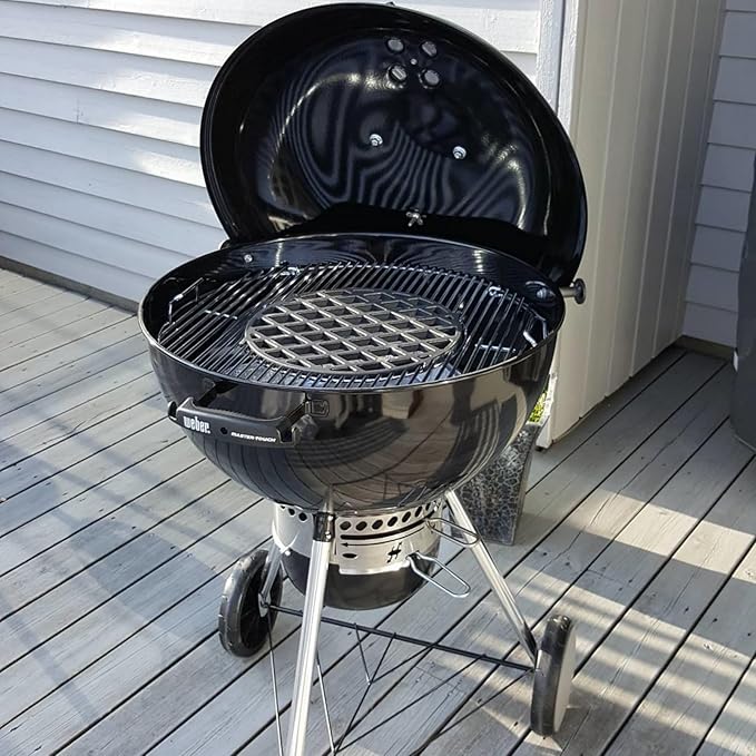 8834 65940 Sear Grate Insert for Weber Gourmet BBQ System Accessories, for Weber Genesis GS4 II Replacement Parts, Spirit & Summit, for Weber Charcoal Grills, for Weber Master-touch 22 & 22.5" Kettle
