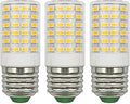 AC100-265V 7W Refrigerator Bulb Super Bright LED 100W Equivalent E26 Medium Base Corn Lamp Fridge Freezer Appliance Ceiling Fans Home Lighting, Compact T10 Tubular A15 Cool White 6500K, 3 Pack