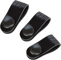 TAVARAT Cord Organizer, Long size, Cable Organizer, Charger Organizer, made in Japan, Genuine Leather, Cable Straps, (Long size, Black, set of 3)