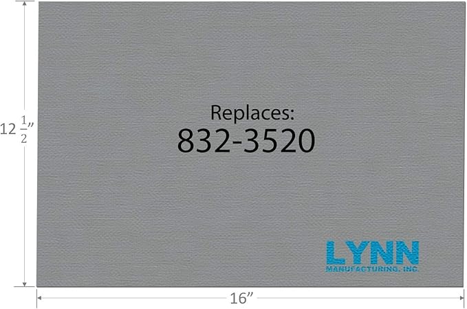 Lynn Manufacturing Replacement Quadrafire Baffle Board, 4100-I ACT, Bodega Bay, 832-3520, 2361A