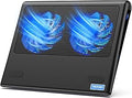 TECKNET Laptop Cooling Pad - 12"-15.6" Laptops Cooler, Powerful Cooler and Ultra Quiet for Gaming Laptops Pad, 2 Wind Speed Adjustable, USB A & C Powered Cooler Stand with Laptop Fan LED (Blue)