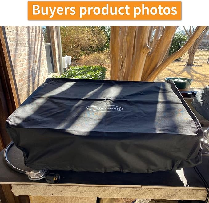 Cover for Blackstone 22 inch Griddle Water Resistant 600D Polyester Heavy Duty Flat top 22" Gas Grill Cover Exclusively Fits Blackstone 22" Griddle Cooking Station-22in Without Hood Cover