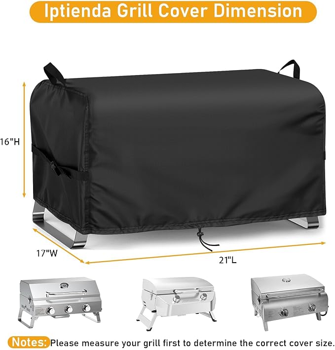 Smoker Cover Small for GE Profile Indoor Smoker, 21x17 inch Outdoor Smoker Grill Cover Waterproof for Indoor Smoker, Pellet Smoker, Electric Smokers, BBQ Smokers-21 L x 17" W x 16 "H
