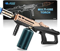 ARTFLAMM Flame Thrower Gun - Propane Cooking Torch Grill Lighter - Adjustable Flamethrower - Powerful Torch for BBQ, Campfire, Charcoal Wood, Weed (Tank Not Included)