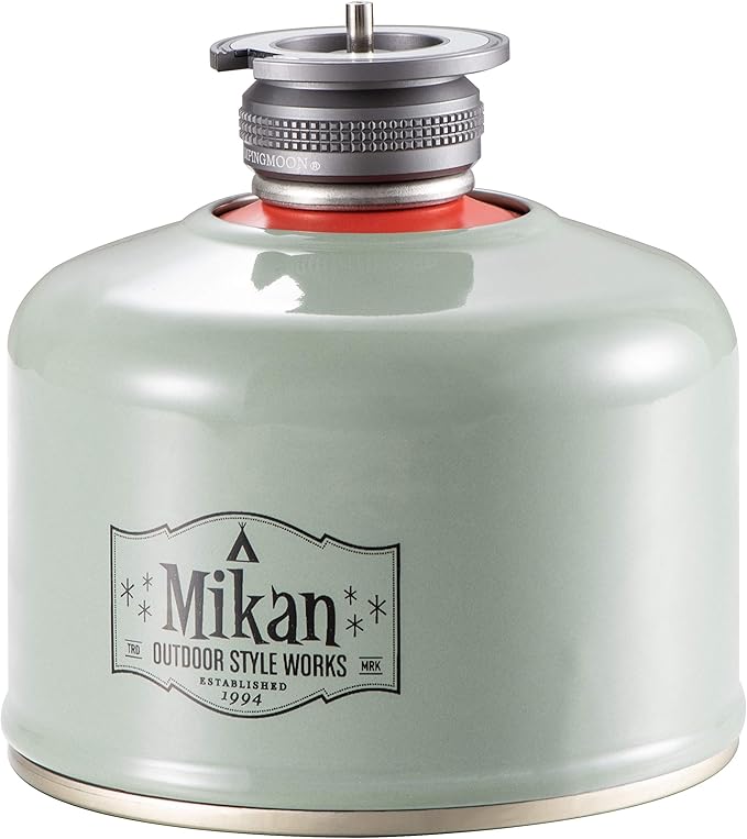 camping moon Camping Gas Stove Adapter, Input: EN417 Lindal Valve Canister, Output: Butane Gas Stove Z13M