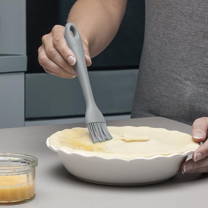 Zeal Silicone Non-Stick Pastry/Basting Brush (20cm) -French Grey, 20 cm