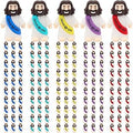 YuDanae 150pcs Mini Jesus Figurines in Bulk for Sunday School Religious Party Favors, Baby Jesus Figure Mini for Baptism Gifts and Easter Egg Stuffers