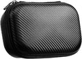 ZIPIT Black Carbon Pencil Case, EVA Pencil Box, Durable Storage Organizer, School Supplies and Cable Holder