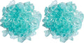 Hiland RGLASS-AQ Pit Fire Glass i n Aqua, Extreme Tempature Rating, Good for Propane or Natural Gas, 10 Pounds, 10 lb (Pack of 2)