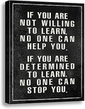 Ploceiny Inspirational Office wall art Motivational posters for home decor Positive Quotes wall prints Encouragement Gifts Positive Sayings for preppy wall decor 16”X24”. A-407