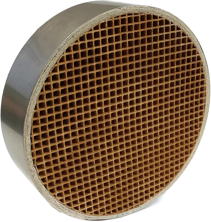 Midwest Hearth Wood Stove Catalytic Combustor Replacement Catalyst Blaze King Dutchwest Sequoia (7" x 2" Round Ceramic) Made in USA