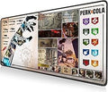 ElitePlay Zombies Extra Large Gaming Mouse Mat 900x400mm Oversize - XXL Mouse Pad - Zombies Desk Pad Extended – Mouse Mat Pad for Precision and Speed - Non-Slip Rubber Base - Premium Quality