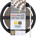 Armacost Lighting RibbonFlex Pro 12V White LED Strip Lights 30 LED/m, 5000K, 16.4 ft 161230