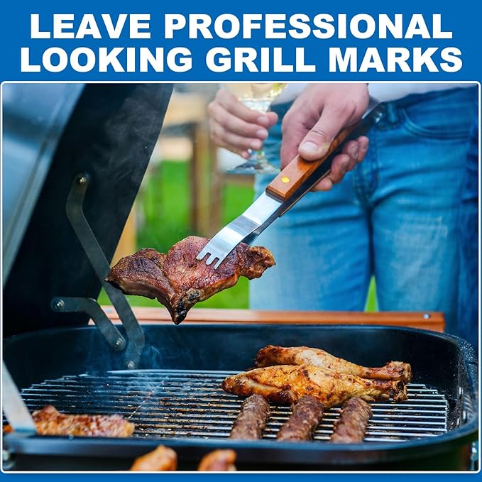 Outspark Cooking Grid for Americana 3000-4000 Series Charcoal Grills Walk-A-Bout, Swinger, Sizzler Grill Grates Replacement Parts for Outdoor Grilling,2 Pack