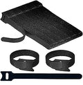 130 PCS 6 Inch Reusable Cable Ties Adjustable Cord Straps, Hook & Loop Wire Organizer for Home, Office & Electronics Cable Management
