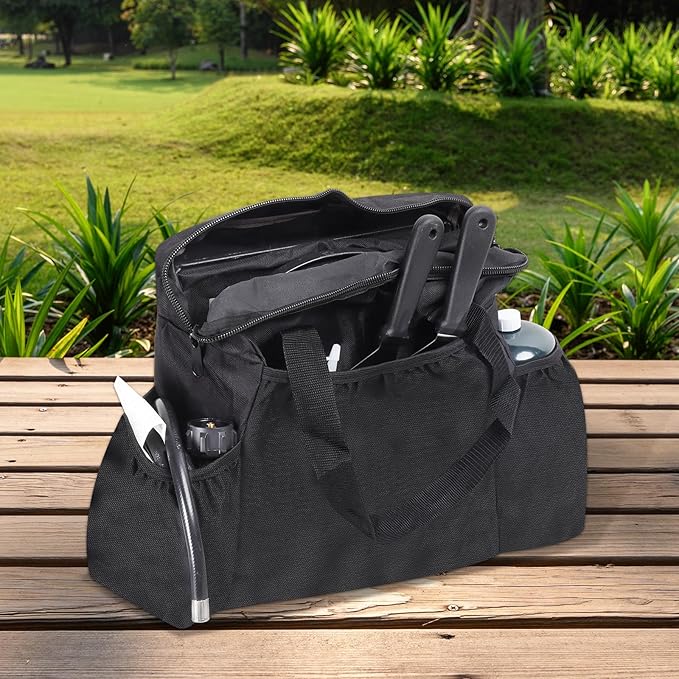 Carry Case for Coleman Road Trip 285/225/LX/LXE/LX Grill Grates, Portable Grill Accessories Organizer for Outside, Compatible with Swaptop Cast Iron