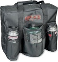 Chef Master Camp Stove Carry Bag - Multi-Pocket for Camp Stove & Butane/Propane Fuel Canisters - Fits Most Portable Gas Stoves - Rugged Camping Accessories - 90800