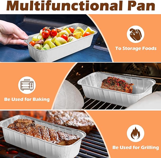 6498 Drip Pan Liners for Weber SmokeFire EX4/EX6/EPX6, Foil Grease Pan for Weber Genesis II 400 & 600, Summit 400/600 Series Grills, 6417 Grease Tray Liners for Weber 28''/36" Griddle, 15 pack