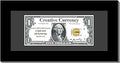 Creative Picture Frames [$4x9bk-b Black First Dollar Frame with Black Matting, Easel Stand and Wall Hanger Included
