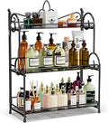 YIUKEA Bathroom Organizer Countertop - 3 Tier Spice Rack Organizer, Counter Organization and Storage for Bathroom, Kitchen, Bedroom, Offices, Foldable