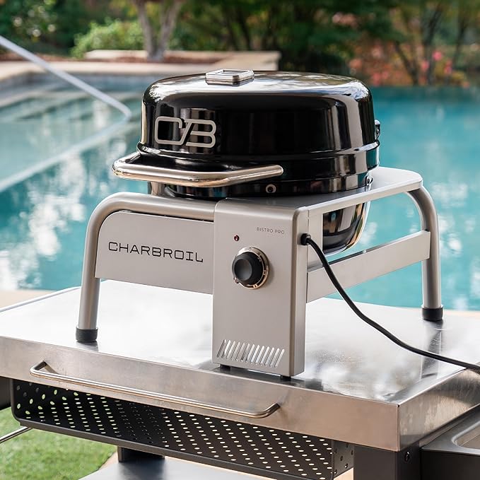 Charbroil Bistro Pro Tabletop Electric Grill, Black - 25302149