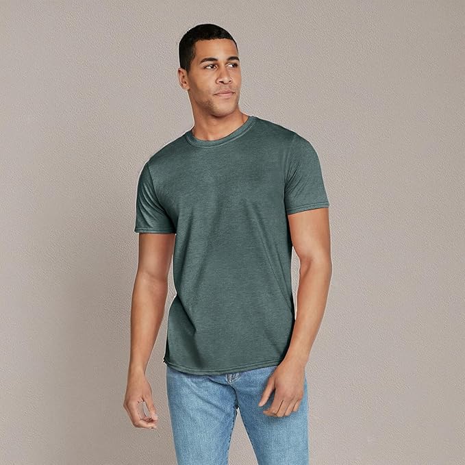 Gildan Adult Softstyle Cotton T-Shirt, Style G64000, Multipack