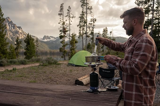 Stansport Single Burner Outdoor Portable Camping Stove