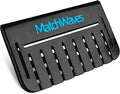 Grease Gate Blocker for Blackstone Griddle, Mesh Screen for Blocking Food from Falling into Rear Grease Catcher, Classic Movable Two-Sided Guard, Black, 1 Pack