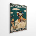 DIHSIEG 12x16 Dark Green Flower Canvas Wall Art Vintage Poster Frameless Floral Can be hung on the Wall Heal Your Heart poster Wall Art Canvas