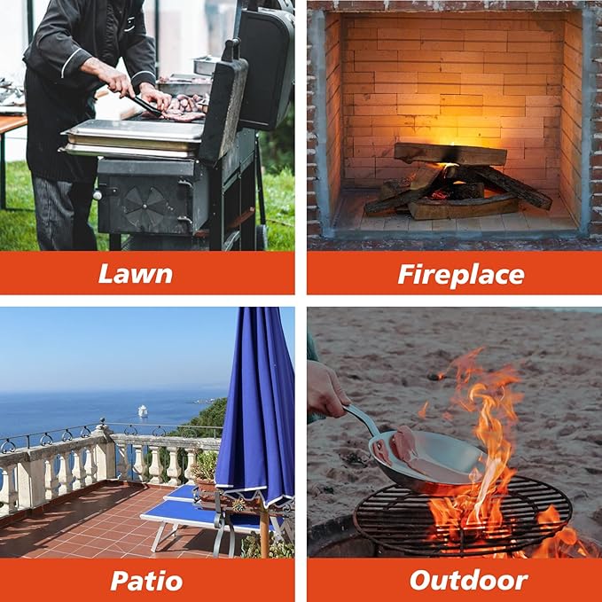 29.5'' Round Fire Pit Mat for Solo Stove Bonfire,Double-Sided Fireproof Grill Mat,Heat Resistant BBQ Accessory,Easy Clean & Reusable