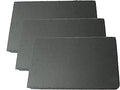 Slate Cheese Board Natural Slate Cheese Plates for Kitchen Dining,Parties,Entertaining,8"x12" Cheese Placemats Serving Tray for Cake,Fruit,Biscuit,Meat,Charcuterie Boards Set of 3