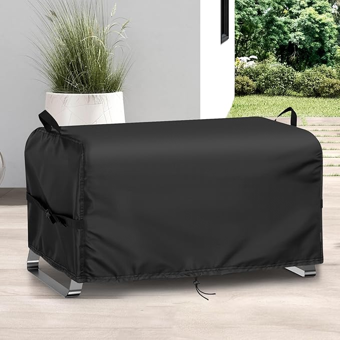 Grill Cover for Cuisinart Portable Gas Grill CGG-059A/CGG-180T, 21inch Outdoor BBQ Grill Cover Waterproof for Camping Table Top Propane Grills-21 L x 12" W x 10" H