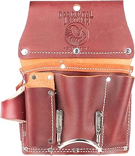 Occidental Leather Pro Drywall Pouch - 11 Pockets & Tool Holders - Made in USA