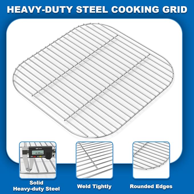 Outspark Cooking Grid for Americana 3000-4000 Series Charcoal Grills Walk-A-Bout, Swinger, Sizzler Grill Grates Replacement Parts for Outdoor Grilling,1 Pack