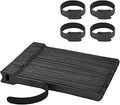 100PCS Black 6 Inch Reusable Cable Ties ，Adjustable Cord Organizers for Home, Office & Electronics， Multi-Purpose Wire Management Solution