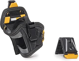 ToughBuilt ClipTech Series – Compact Drill Holster, Heavy-Duty Tool Holster ClipTech Hub, Adjustable Drill Strap
